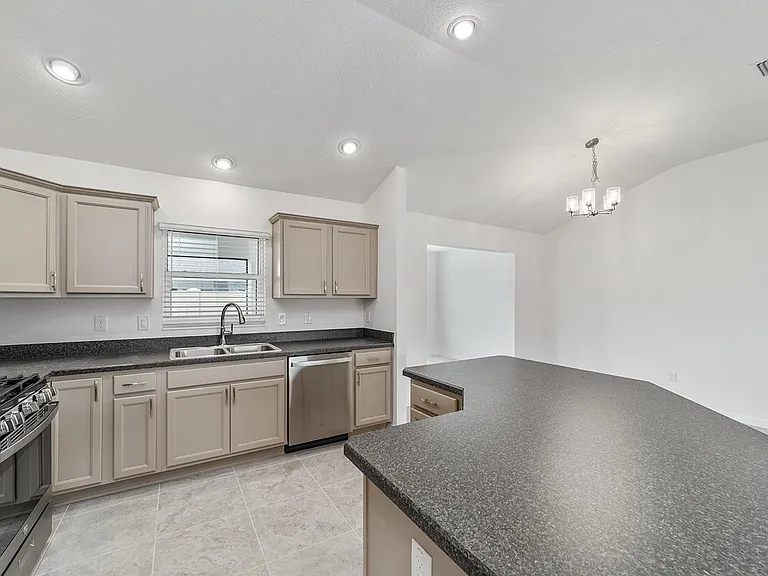 Modern kitchen with premium cabinetry