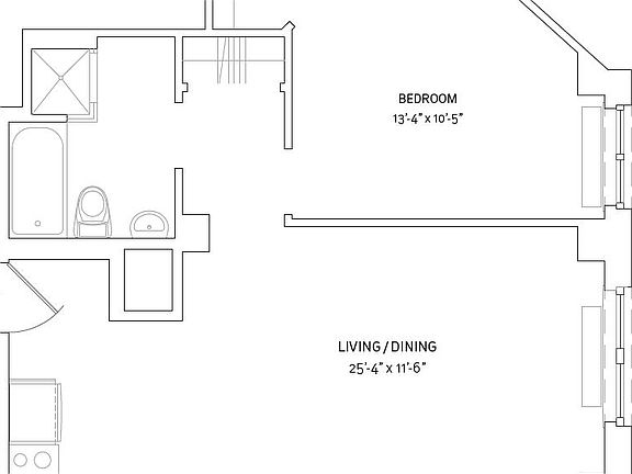 2nd image of 212 W 91st St APT 1101