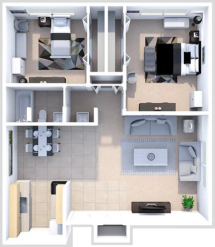 Floor plan Prestwicke