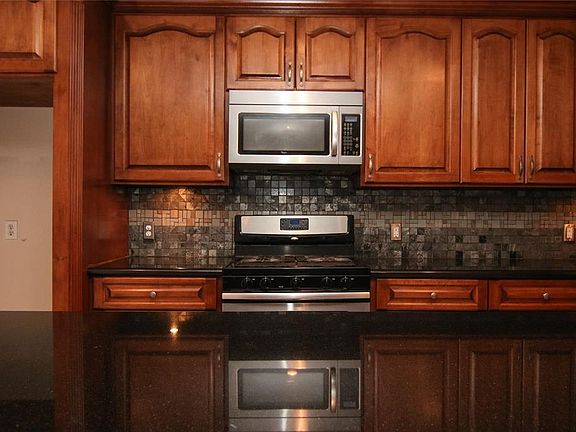 Stainless steel appliances.