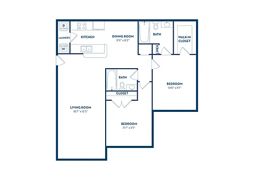 Floor plan B2