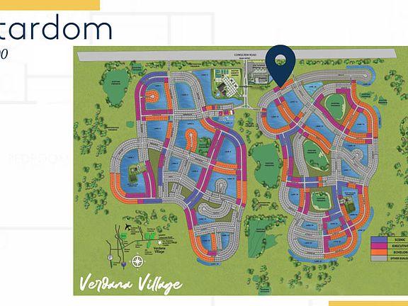Location of this home within Verdana Village