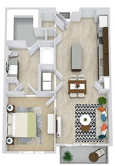 Floor plan Amistad