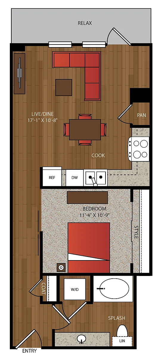 Floor plan A44