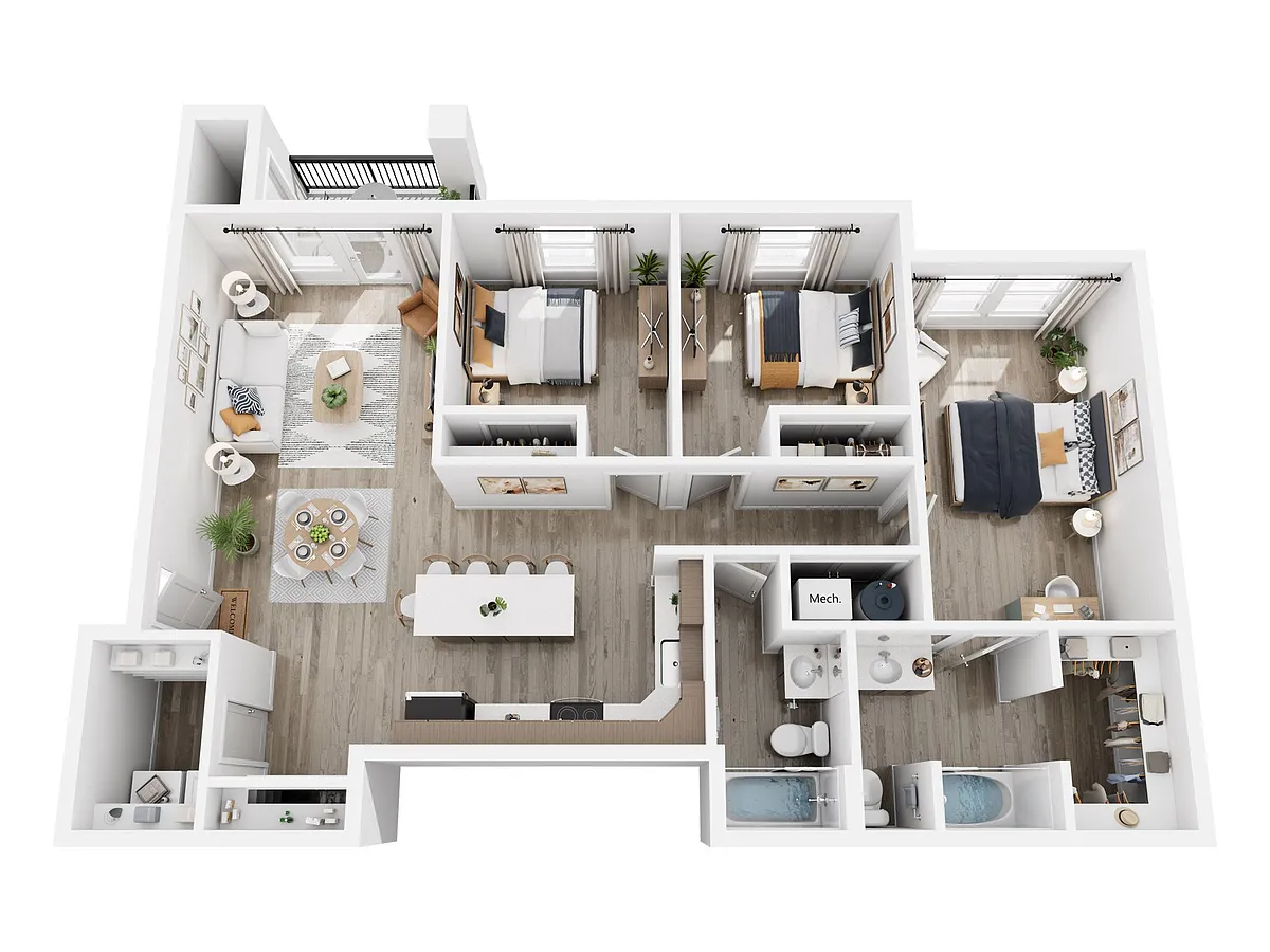 Floor plan Elio