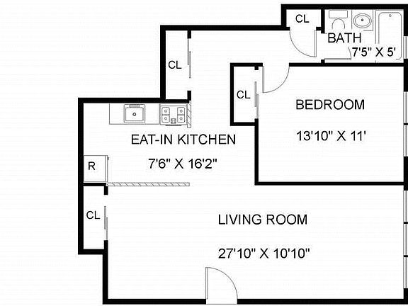 4th image of 34 Carteret St APT 3D