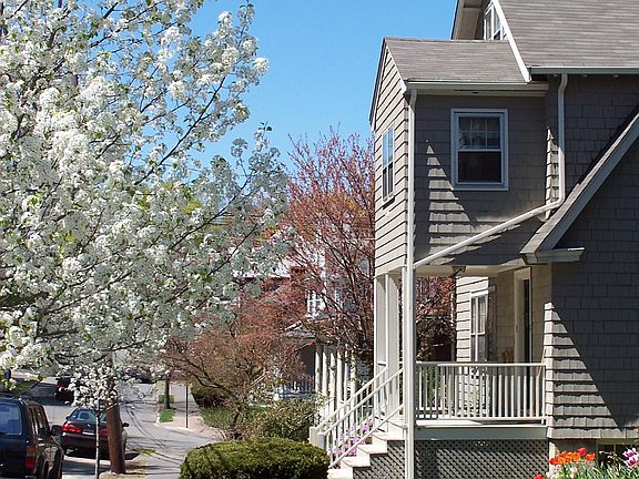 View towards Mt Ida Street