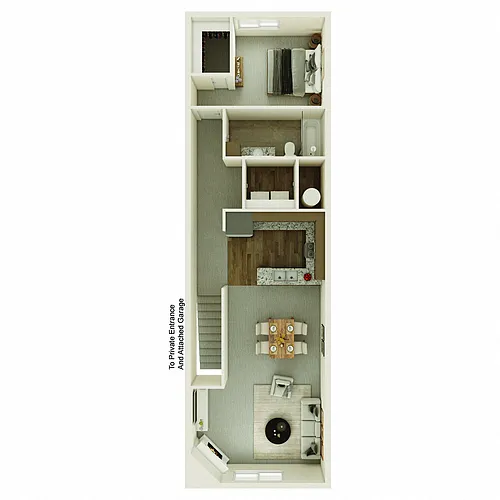 Floor plan Isaac Villa