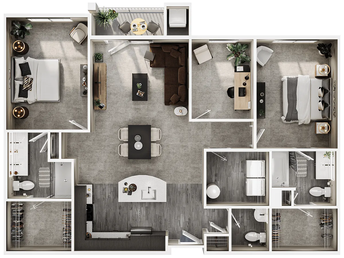 Floor plan Marius