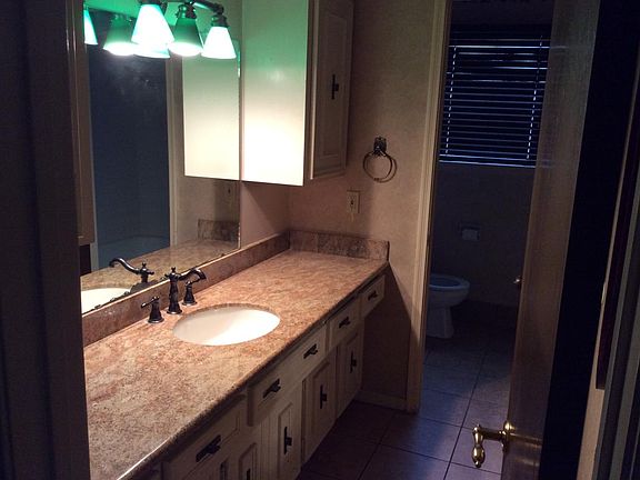 Big counter bathroom