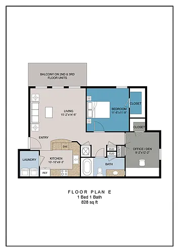 Floor plan E