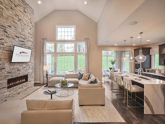 The Franklin Model Great Room