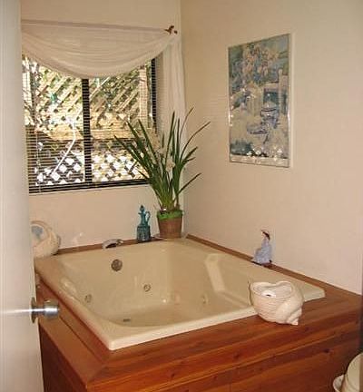 Custom designed jetted tub
