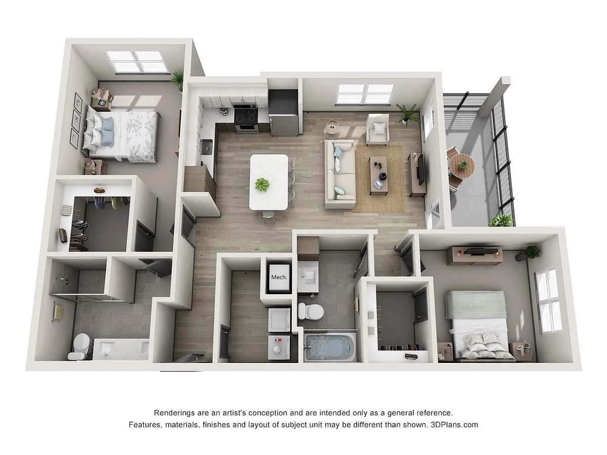 Floor plan B4
