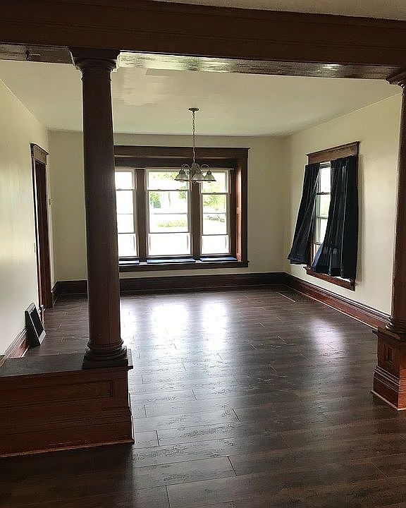 Living and dining rooms