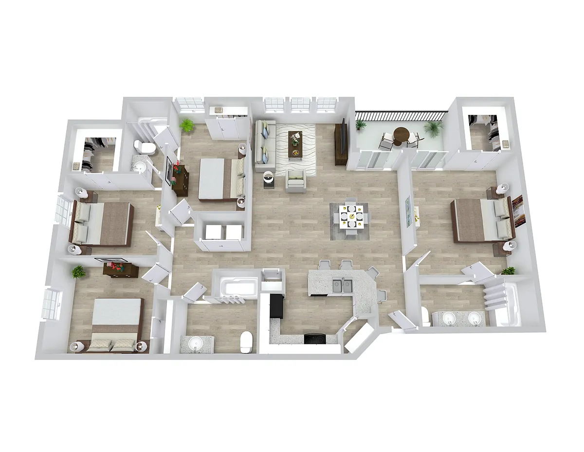 Floor plan D1