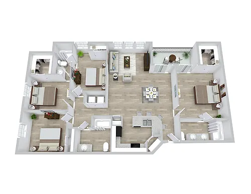 Floor plan D1