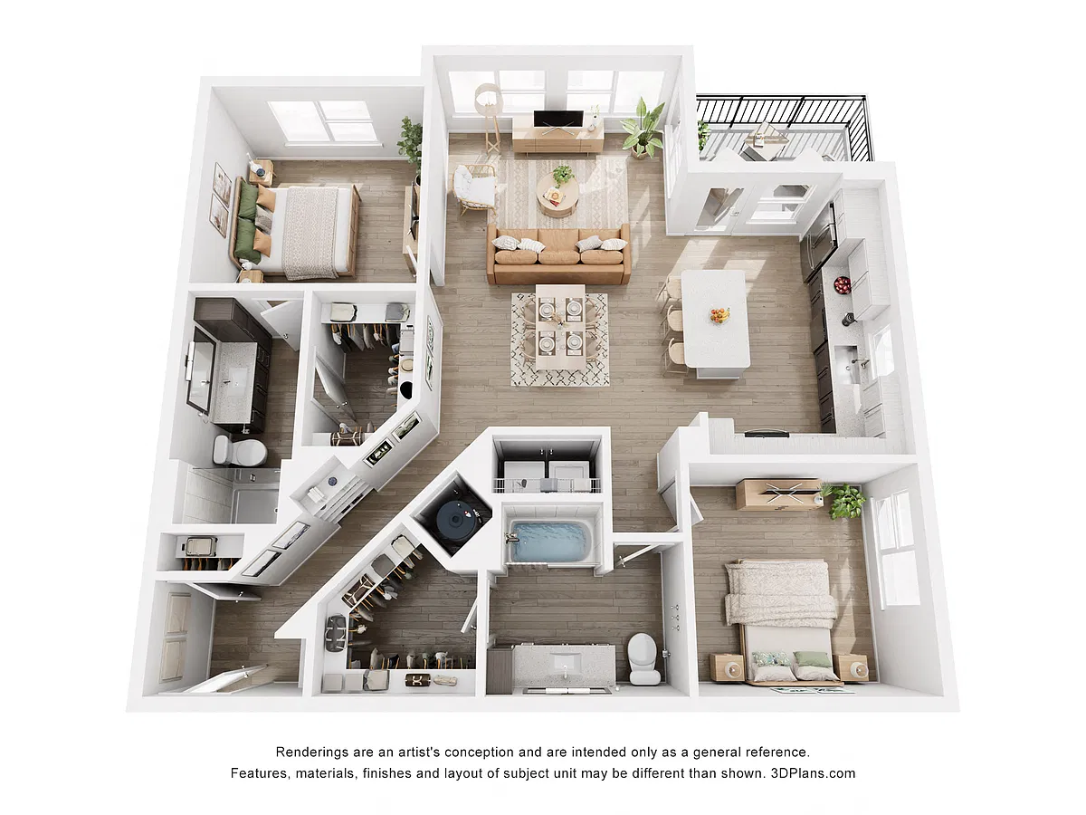 Floor plan B2