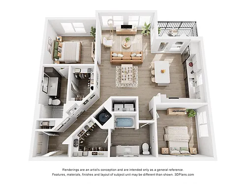 Floor plan B2