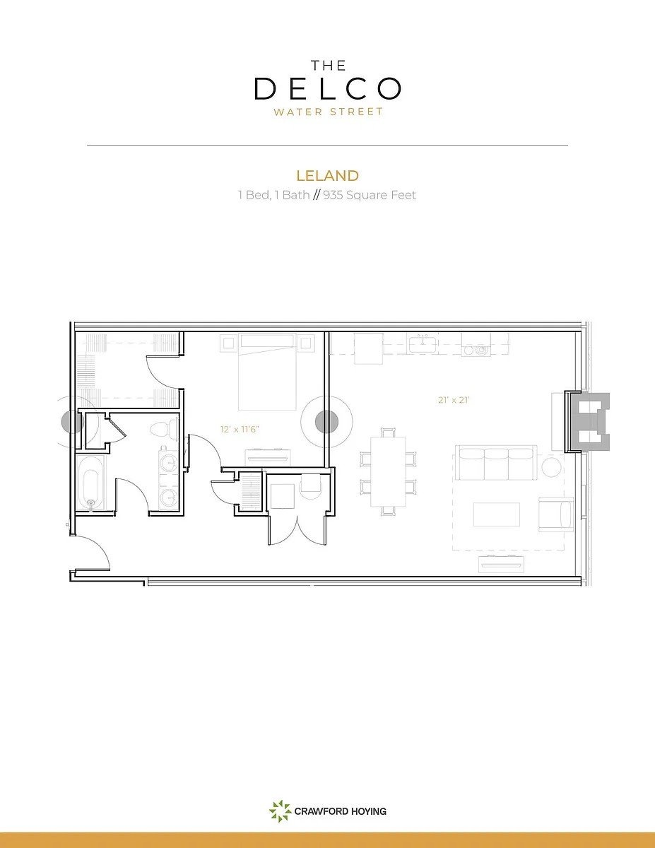 Floor plan Leland