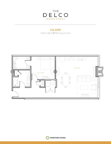 Floor plan Leland