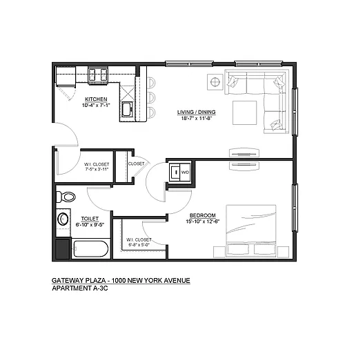Floor plan A3-C