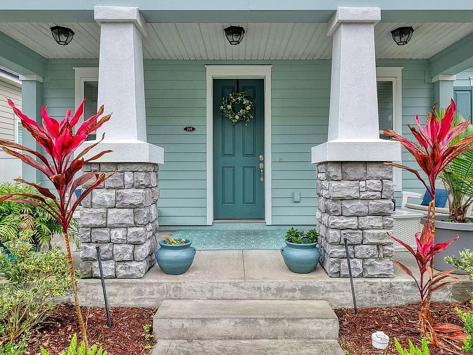 Open front porch
