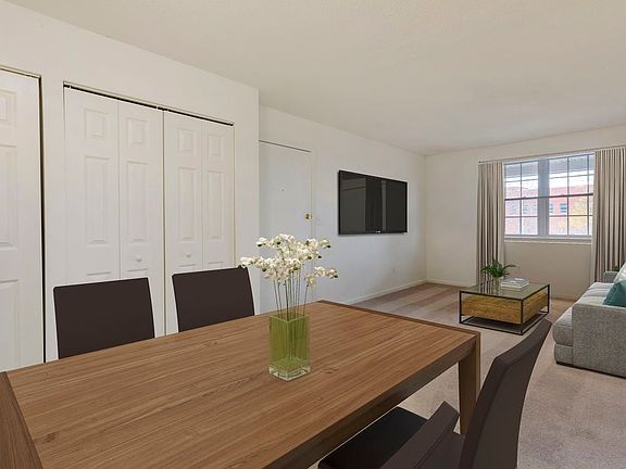Living and dining area