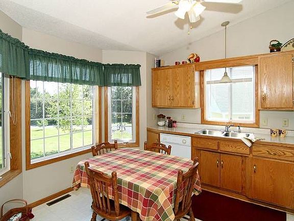 Sun filled kitchen