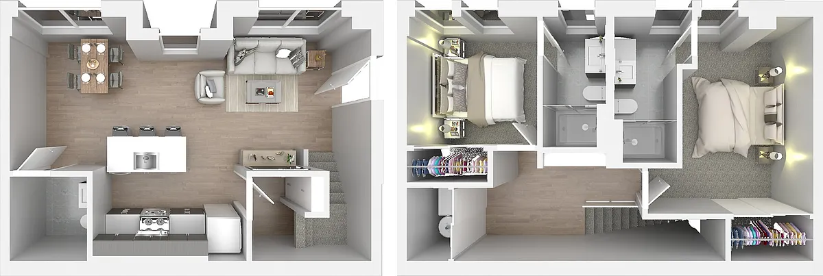 Floor plan MLU-4