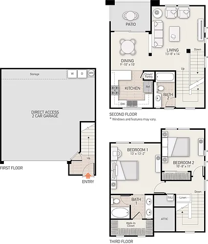 Floor plan Loggia - Plan 11