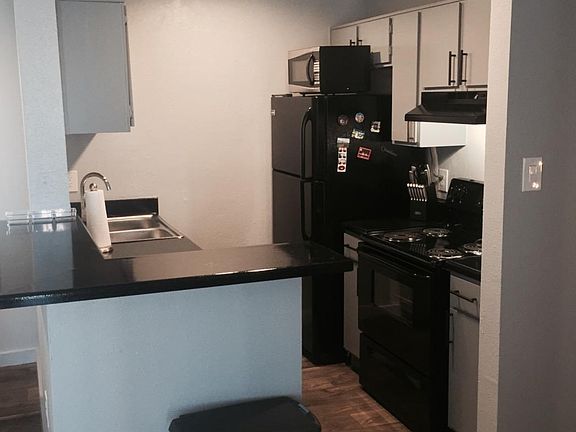 View of Kitchen from Living Room.