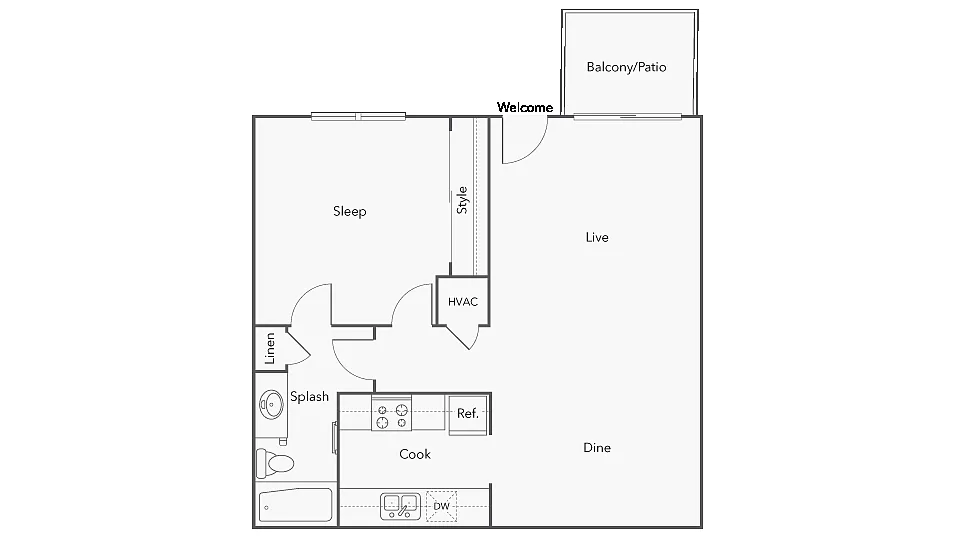 Floor plan Aiken