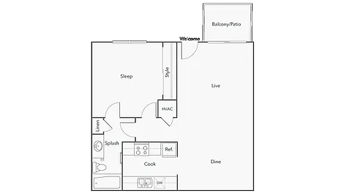 Floor plan Aiken