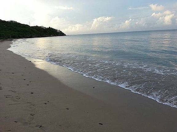 Solitude beach looking west