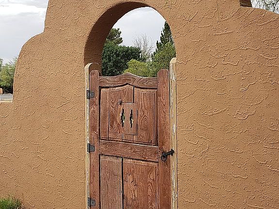 Door to private patio