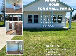 1049 Chesnut Ln, Cooper, TX 75432