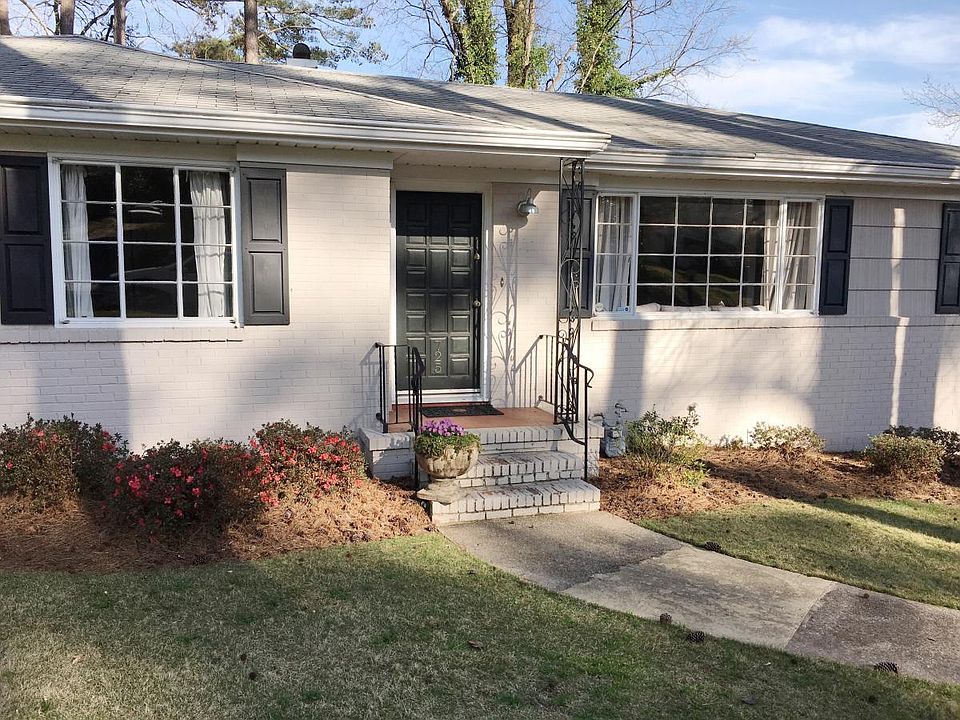 Front of house with beautiful grass!
