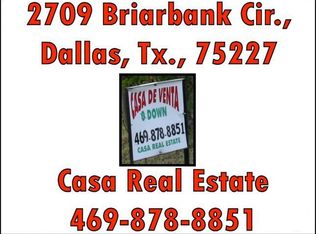 2709 Briarbank Cir, Dallas, TX 75227