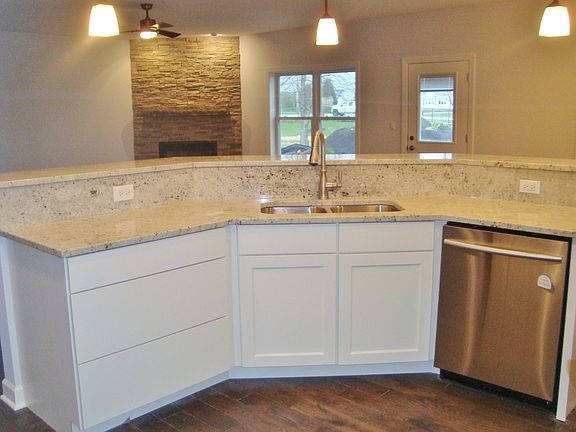 Kitchen with Granite Tops