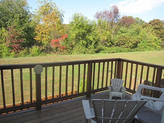 View from deck