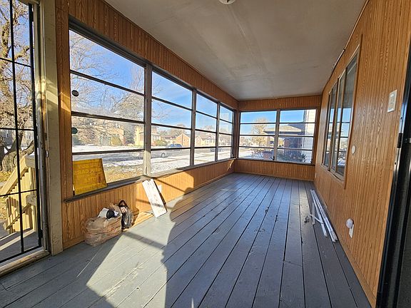 Enclosed front porch