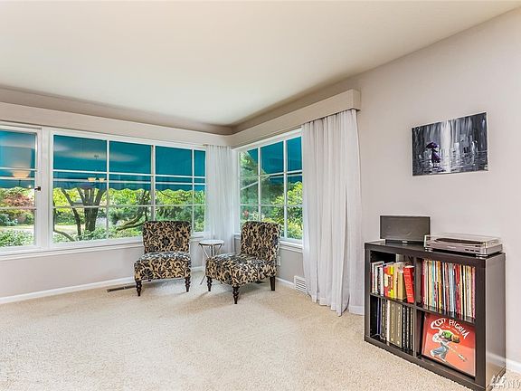 The living room offers plenty of space.