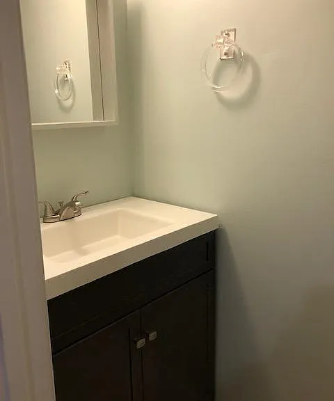 Half bath on first floor