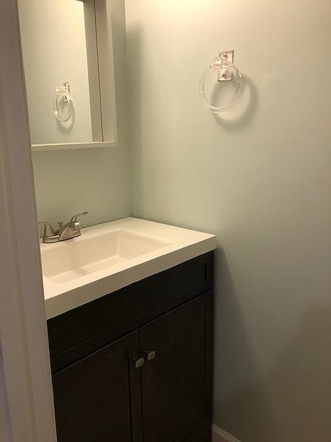 Half bath on first floor
