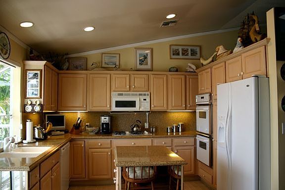 Remodeled kitchen
