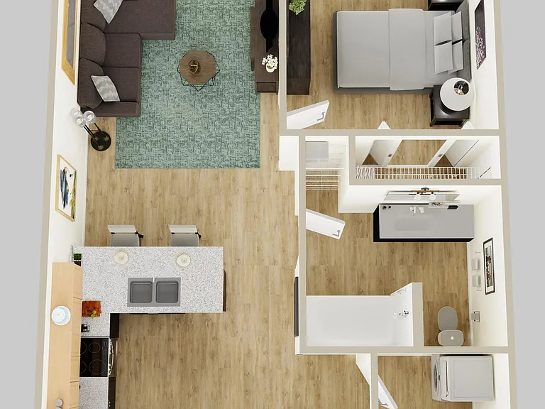 Spanish Moss Eco Apartments — Photo 33