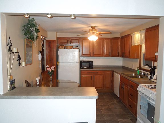 Kitchen From Dining Rm