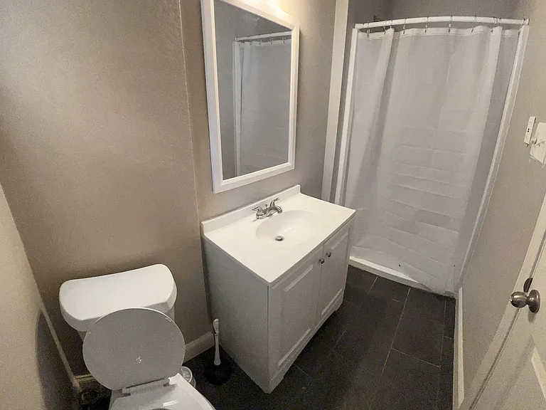 Master shower 
Room 1