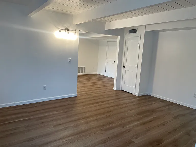 Dining room facing living room